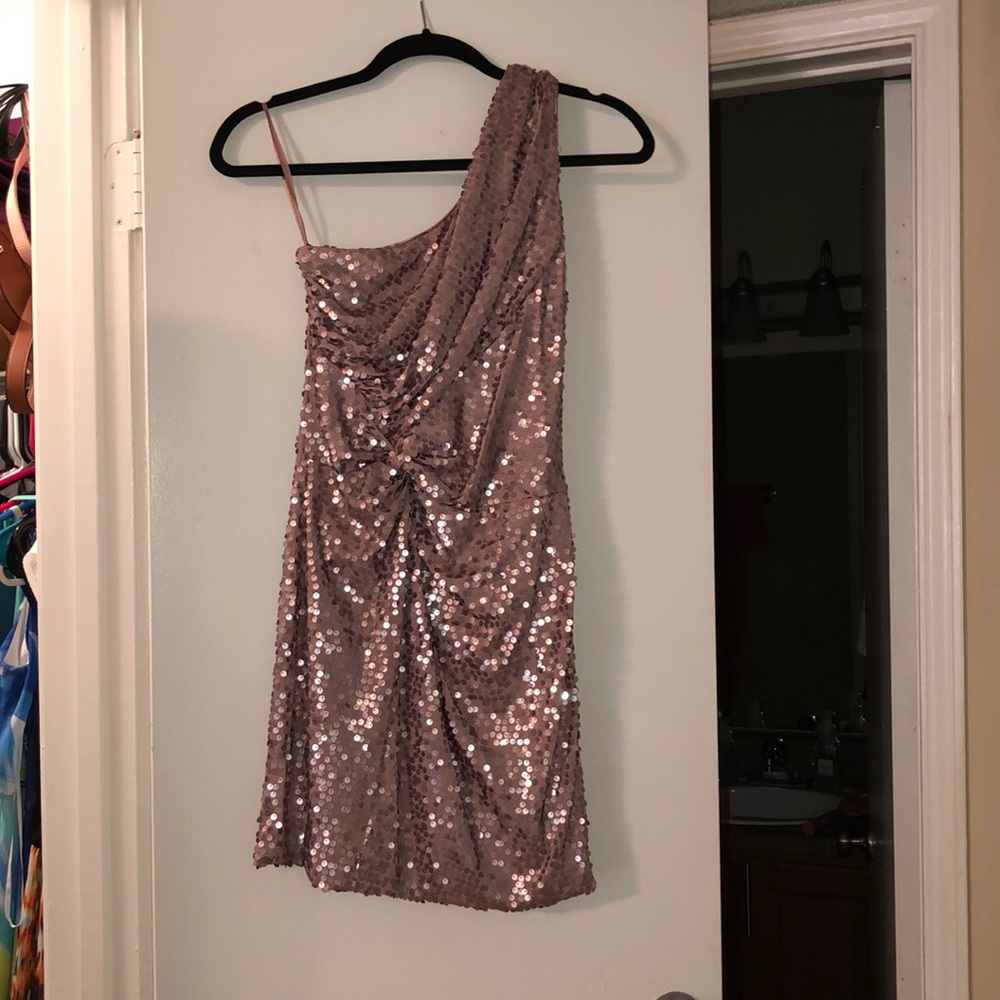 Cute sequin cocktail dress